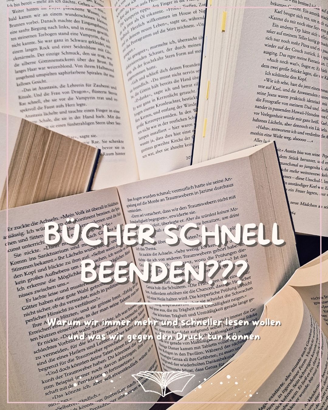 Ungeduld beim Lesen? Warum wir Bücher immer schnell beenden wollen